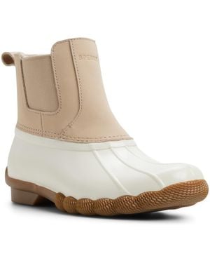 Sperry Top-Sider Saltwater Chelsea Duck Booties - White