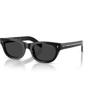 Prada Polarized Cat-eye Acetate Sunglasses Pr C09s - Black