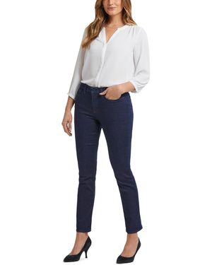 NYDJ Petite Sheri Slim Pull On Jeans - Blue