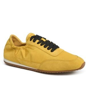 J/Slides Prisha Lace-up Sneaker - Yellow