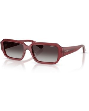 Vogue Eyewear Acetate Gradient Sunglasses Vo5693su - Brown