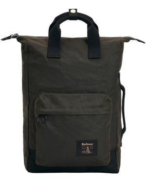 Barbour Field Wax Backpack - Black