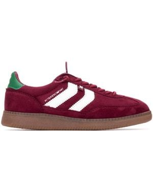 Xti Suede Casual Sneakers By - Purple