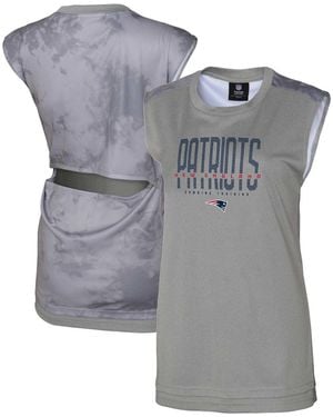 Outerstuff New England Patriots No Sweat Tank Top - Gray