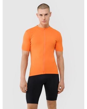 4F Zip-up Cycling Shirt - Orange