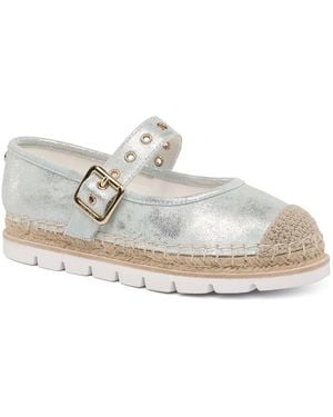 J/Slides Beatrice Espadrille - White
