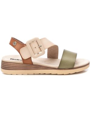 Xti Small Wedge Sandals Refresh By - Multicolor