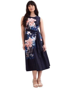 Phase Eight Natalya Floral Dress - Blue