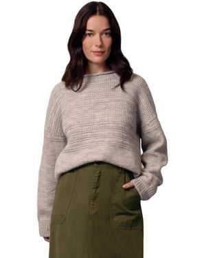 Celtic & Co. British Heritage Gansey Sweater - Brown