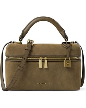 Michael Kors Michael Jana Top Handle Mini Crossbody Handbag - Metallic