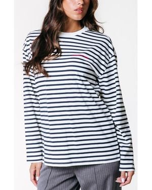 Colourful Rebel Bold Logo Longsleeve - Blue