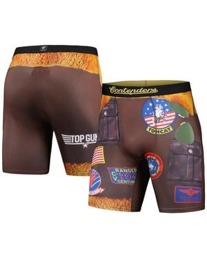 Contenders Clothing Top Gun Mitchell Boxer Briefs - Blue