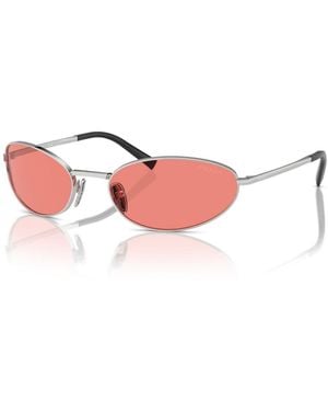 Prada Oval Sunglasses - Pink