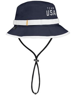 Nike Team Usa Apex Sideline On-field Dri-fit Boonie Bucket Hat - Blue