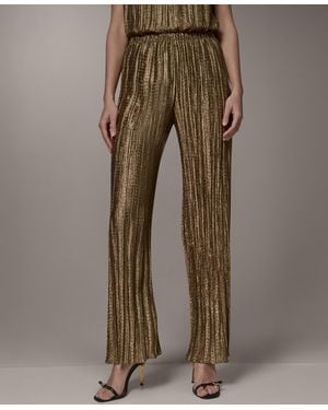 Donna Karan Wide-leg Pants - Brown