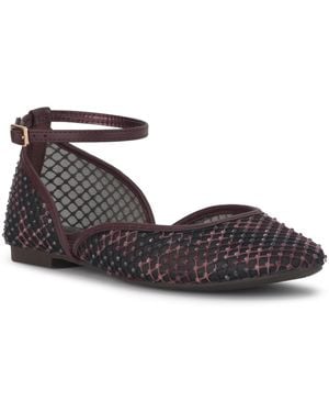 Jessica Simpson Laelli Mesh Ballet Flats - Brown