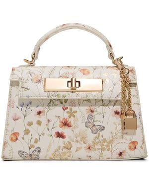 ALDO Leoraa Mini Top Handle Satchel Handbag - Natural