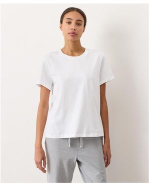 Pact Organic Cotton Essential Crewneck Tee - White