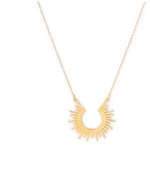 Salty Cali Sunrise Necklace - Metallic