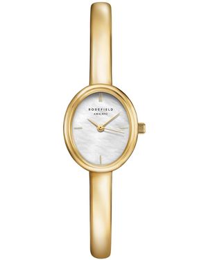 ROSEFIELD Bangle Tone Stainless Steel Bracelet Watch 23.5mm - Metallic