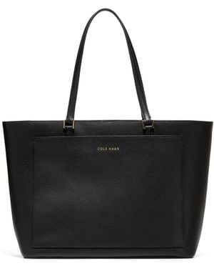 Cole Haan The Elyse Leather Tote - Black