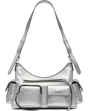 DKNY Freda Large Shoulder Bag - Gray