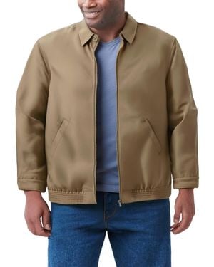 Kingsize Big & Tall Classic Water-resistant Bomber - Metallic