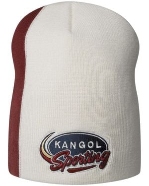 Kangol Pull-on Knit Colorblocked Beanie - Gray