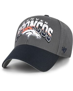 '47 Denver Broncos Split Block Mvp Adjustable Hat - Multicolor