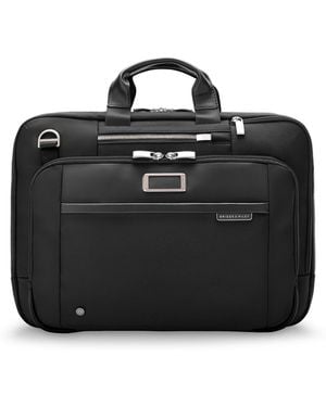 Briggs & Riley Work 2.0 Large Expandable 17.5" Brief - Black