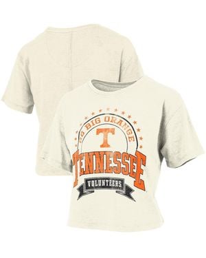 Pressbox Tennessee Volunteers Wash Waist-length Slubâ T-shirt - White