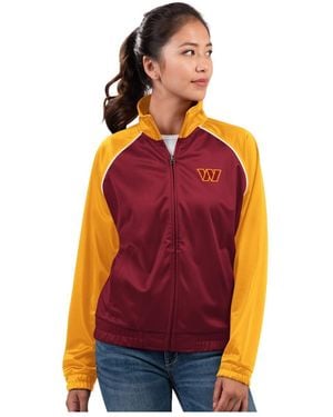 G-III 4Her by Carl Banks Washington Commanders Replay Full-zip Track Jacket - Red