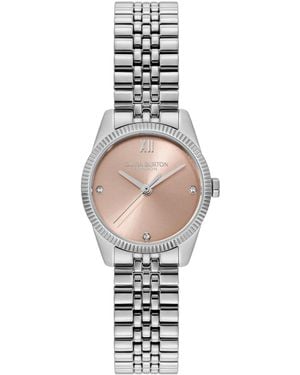 Olivia Burton Highbury Silver-tone Stainless Steel Bracelet Watch 25mm - White