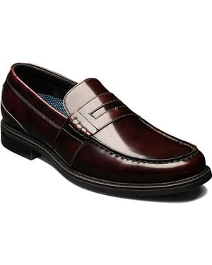 Nunn Bush Lincoln Moc Toe Penny Loafer - Black