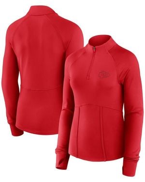 Fanatics Kansas City Chiefs Elements Quarter-zip Jacket - Red