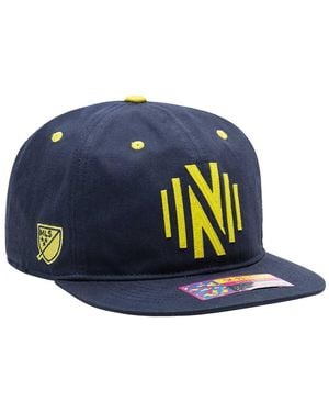 Fan Ink Nashville Sc Bankroll Snapback Hat - Blue