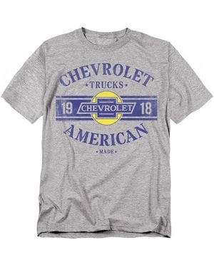 Corvette Chevrolet Trucks Usa Made T-shirt - Gray