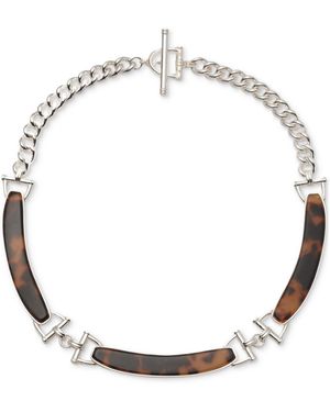 Ralph Lauren Tortoise Collar Necklace - Metallic