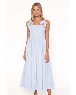 Petal & Pup Alden Maxi Dress - White