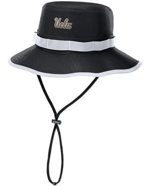 Nike Ucla Bruins 2025 Sideline Apex Boonie Performance Bucket Hat - Black
