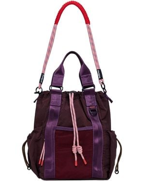 Desigual Medium Backpack, Polyamide - Purple