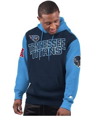 Starter Tennessee Titans Extreme Pullover Hoodie - Blue