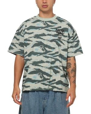 carre Wnf Ringer Tiger Camo - Green