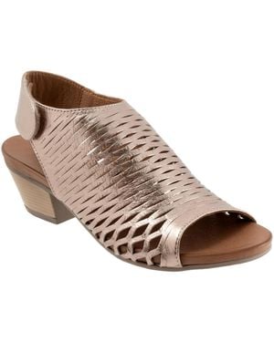 BUENO Lacey Pump - Brown