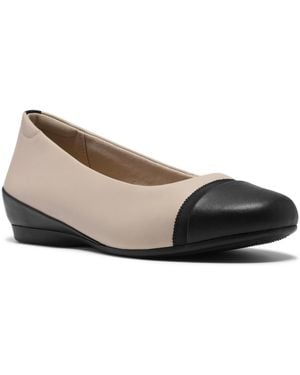 Clarks Cathrynn Dusk Round-toe Wedge Pumps - Multicolor