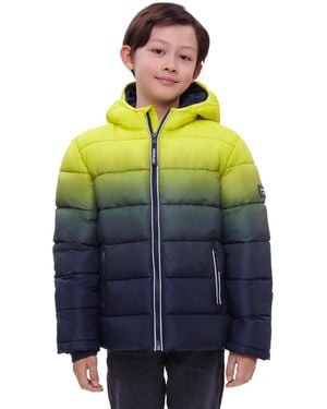 Rokka&Rolla Big Boys Heavyweight Puffer Jacket Coat - Yellow