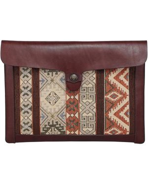 Old Trend Myrtle Laptop Sleeve - Brown