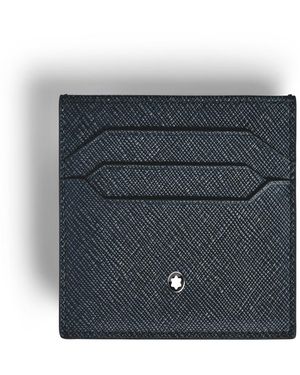 Montblanc Sartorial Leather Card Holder - Gray