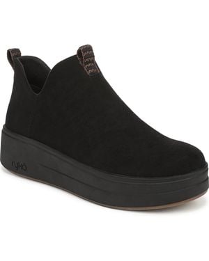 Ryka Vivie Water-repellent Ankle Booties - Black