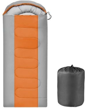 Gnuadz Sleeping Bag Portable Waterproof 4 Seasons Camping S Backpacking Camping Outdoor Recreation Gear - White
